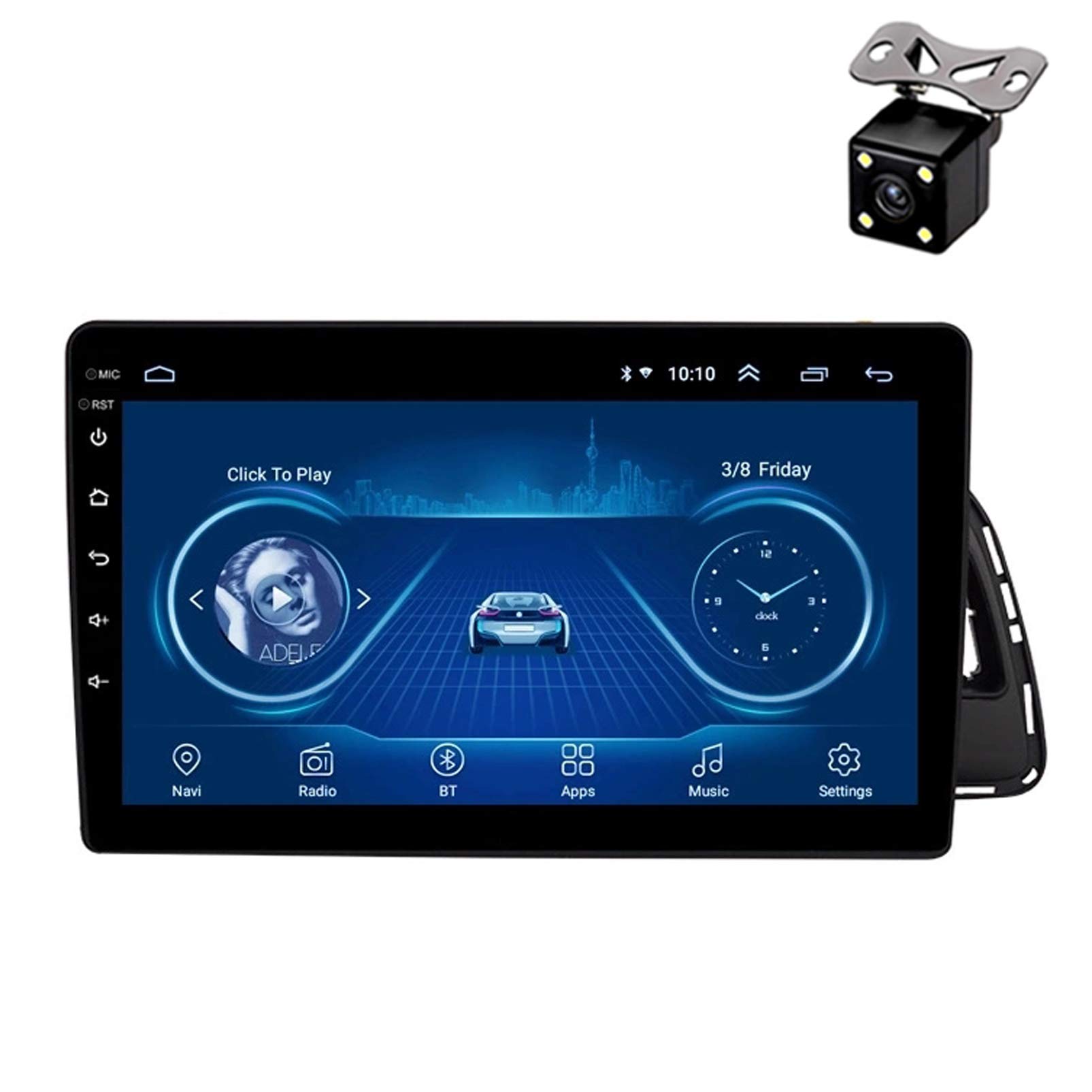 Autoradio para Audi Q5 (2010-2018) con pantalla táctil de 10.1 pulgadas, GPS y WiFi