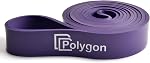 Polygon Pull Up Assist Resistance Exercise Bands, Heavy Duty Assistance Loop Mobility Band, for Body Stretching, Muscle Toning, Powerlifting, Resistance Training, Physical Therapy, Home Workouts
