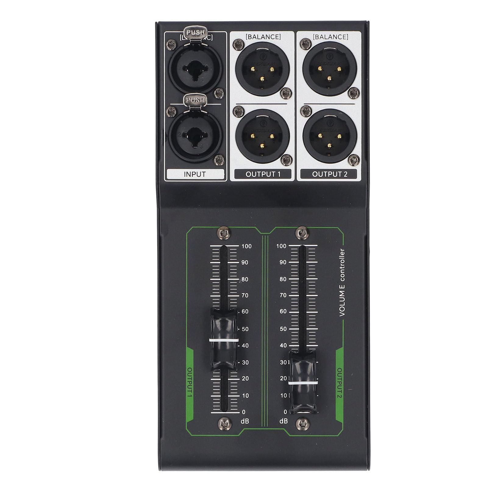 Pasywny Regulator Głośności, Metalowy Tłumik Stereo z 1 Wejściem
