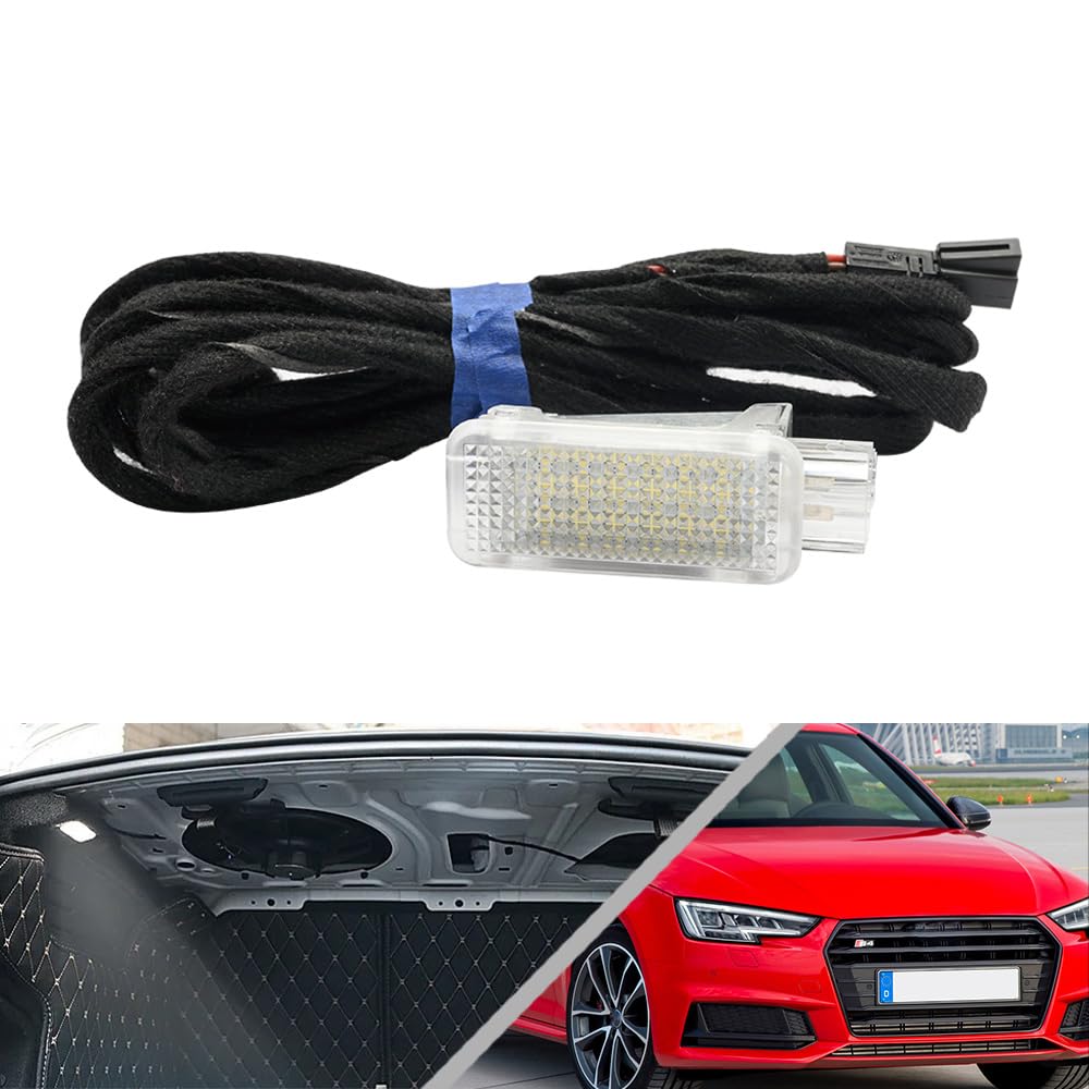 MODULE LED pour ECLAIRAGE COFFRE MALLE Aud.i A4 S4 B9 Sedan 2019-2024 1X SMD Compartiment À Bagages Lampe Courtoisie Cargo Lampe Lumière