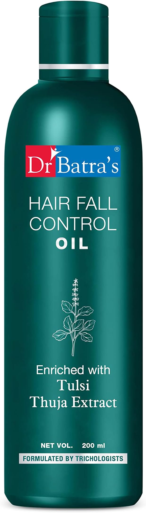 Hair Fall Control Oil with Tulsi, Brahmi & Thuja | Nourishing Hair Oil for Weak & Damaged Hair | Helps Strengthen Roots & Support Healthy Scalp | Suitable for Men & Women | 200 ml