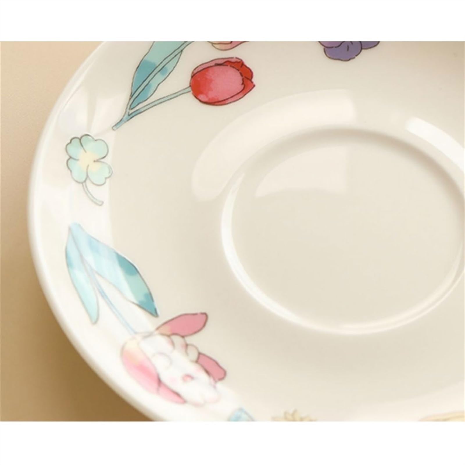 Kubek do kawy - wysokiej jakości ceramiczny zestaw filiżanek do herbaty i spodków - 240 ml wykwintne popołudnie, idealny na świąteczne prezenty i do użytku domowego