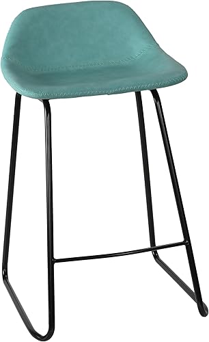 Miniatura 5 de Cortesi Home Ava - Taburetes Azul,Negro -,Marrón,Rojo,Gris piedra,Gris