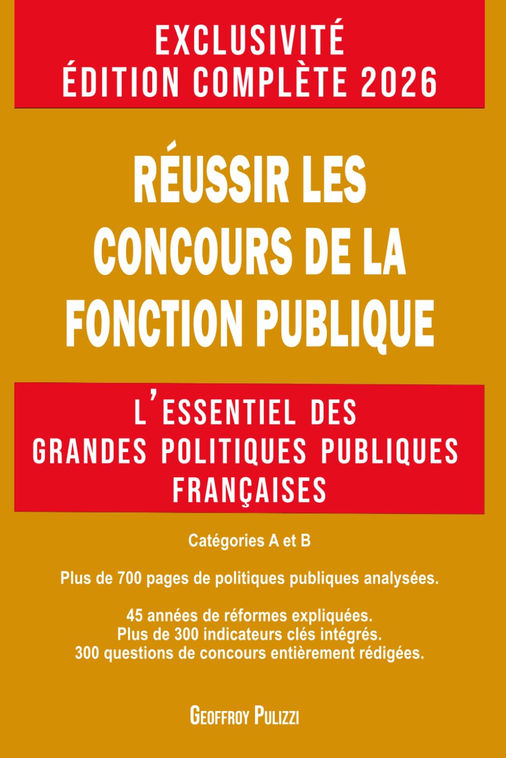 Réussir les concours de la fonction publique: L'essentiel des grandes politiques publiques françaises