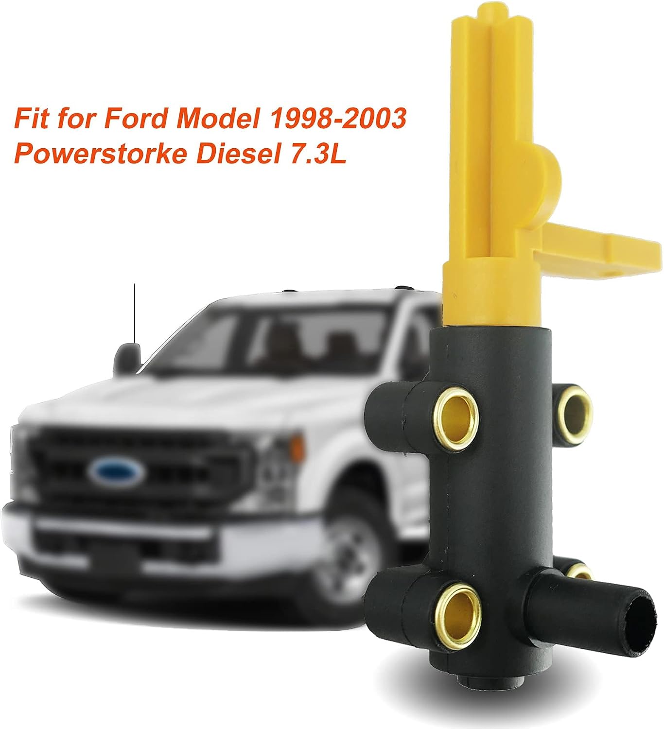TIKSCIENCE 904-202 7.3 Fuel Water Separator Drain Valve Fit for Ford F250 F350 F450 F550 Super Duty E350 E450 E550 1999 2000 2001 2002 2003 Repalce F81Z9A153AA F81Z-9A153-AA