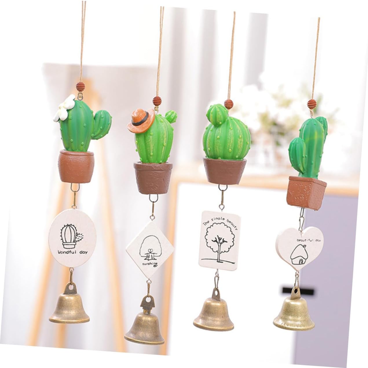LALAFINA 48pcs Christmas Bells Craft Bells for Tree Dog Collar Accessory Jingle Home Decorations
