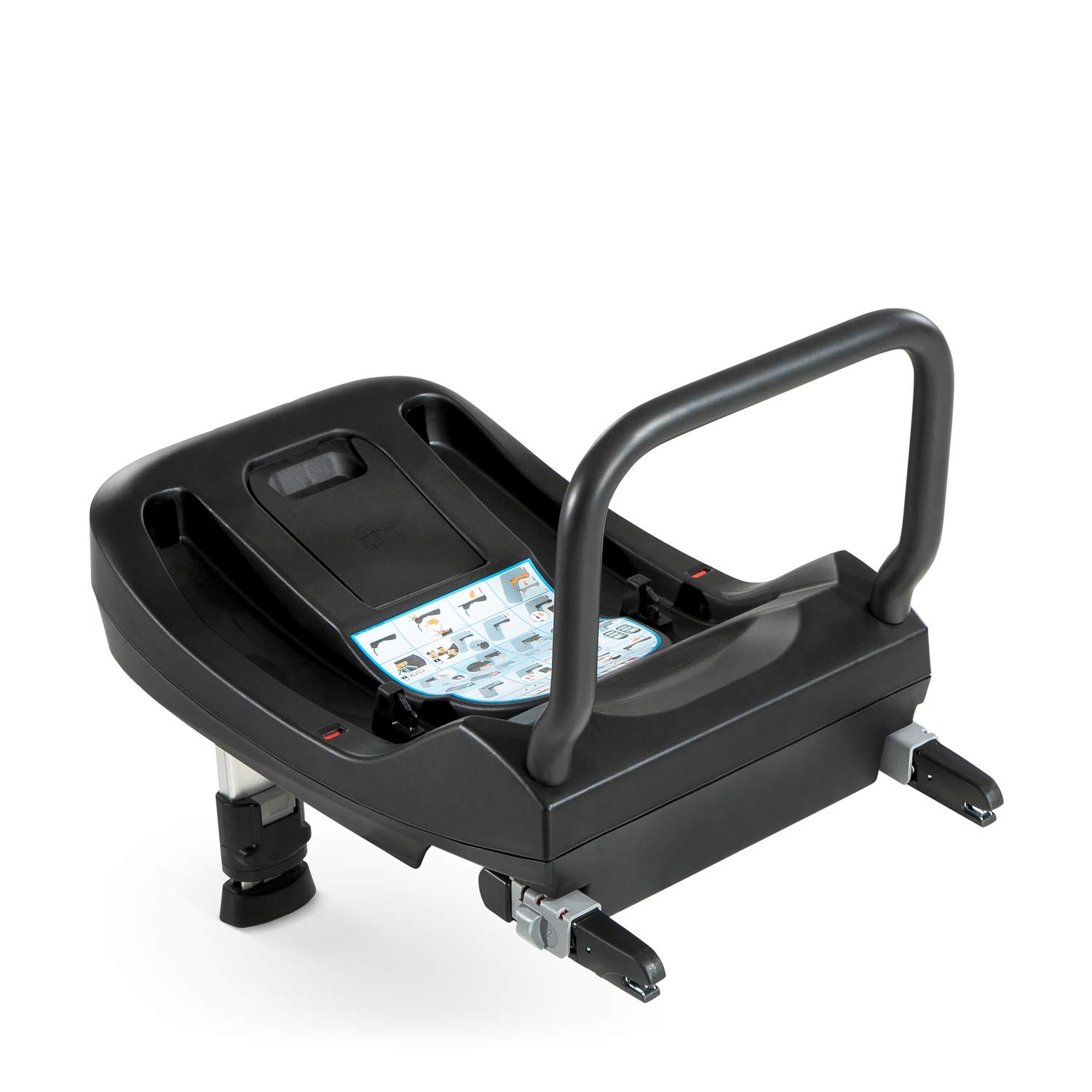 hauck Isofix Basis Station kompatibel mit hauck Comfort Fix Babyschale ECE R44/04, Baby Autositz Gruppe 0 + ab Geburt bis 13 kg (Schwarz)