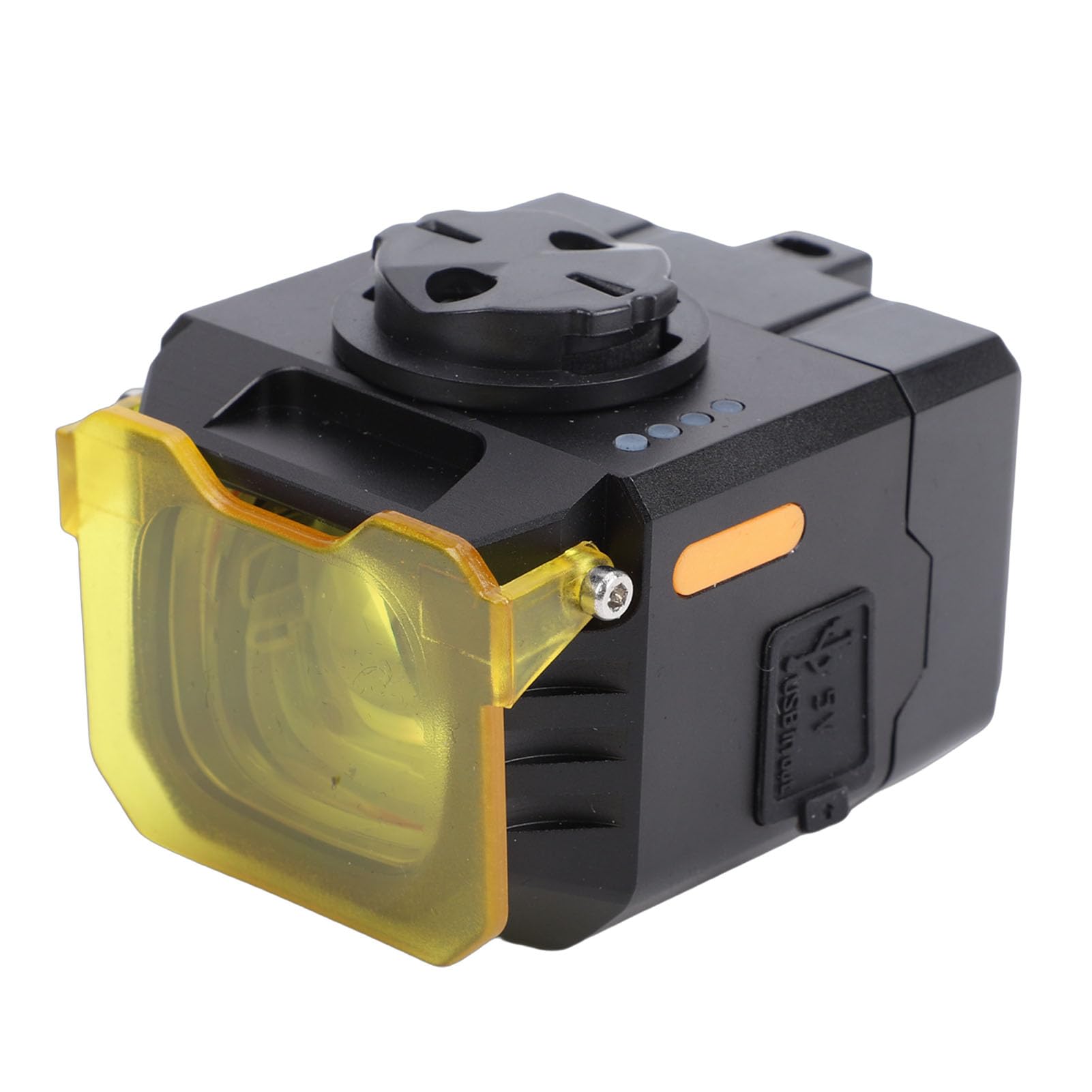 Generic Luce LED per Bicicletta Ultra Luminosa IPX5 Impermeabile con Ricarica Rapida di Tipo C per Guida Notturna Design Compatto in Lega di Alluminio