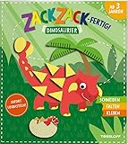  Zack, zack - fertig! Dinosaurier / Bastelspaß für Dinofans / Für Mädchen und Jungen ab 3 Jahren: Schneiden. Falten. Kleben. Für Kinder ab 3 Jahren
