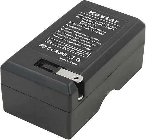 Miniatura 3 de Kastar Paquete de 1 batería + kit de cargador de viaje de repuesto para batería GMB-B117, batería GMB-B118, estabilizador de cardán Feiyu AK2000,