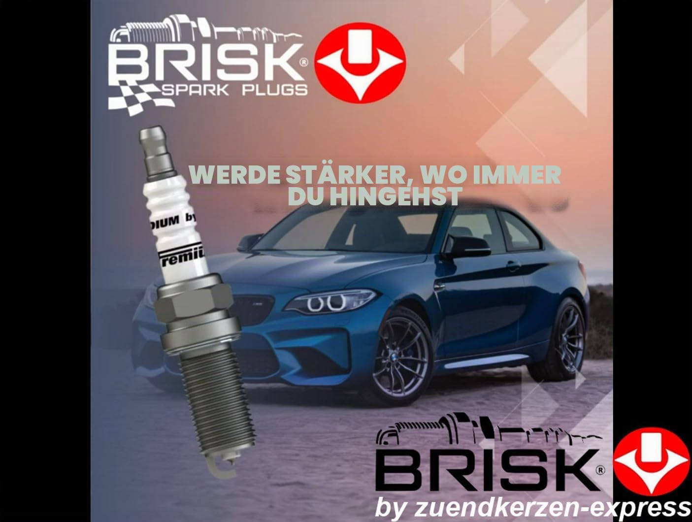 BRISK Iridium Premium+ Plus P3 ER15YIR-1 1621 Zündkerzen, 6 Stück