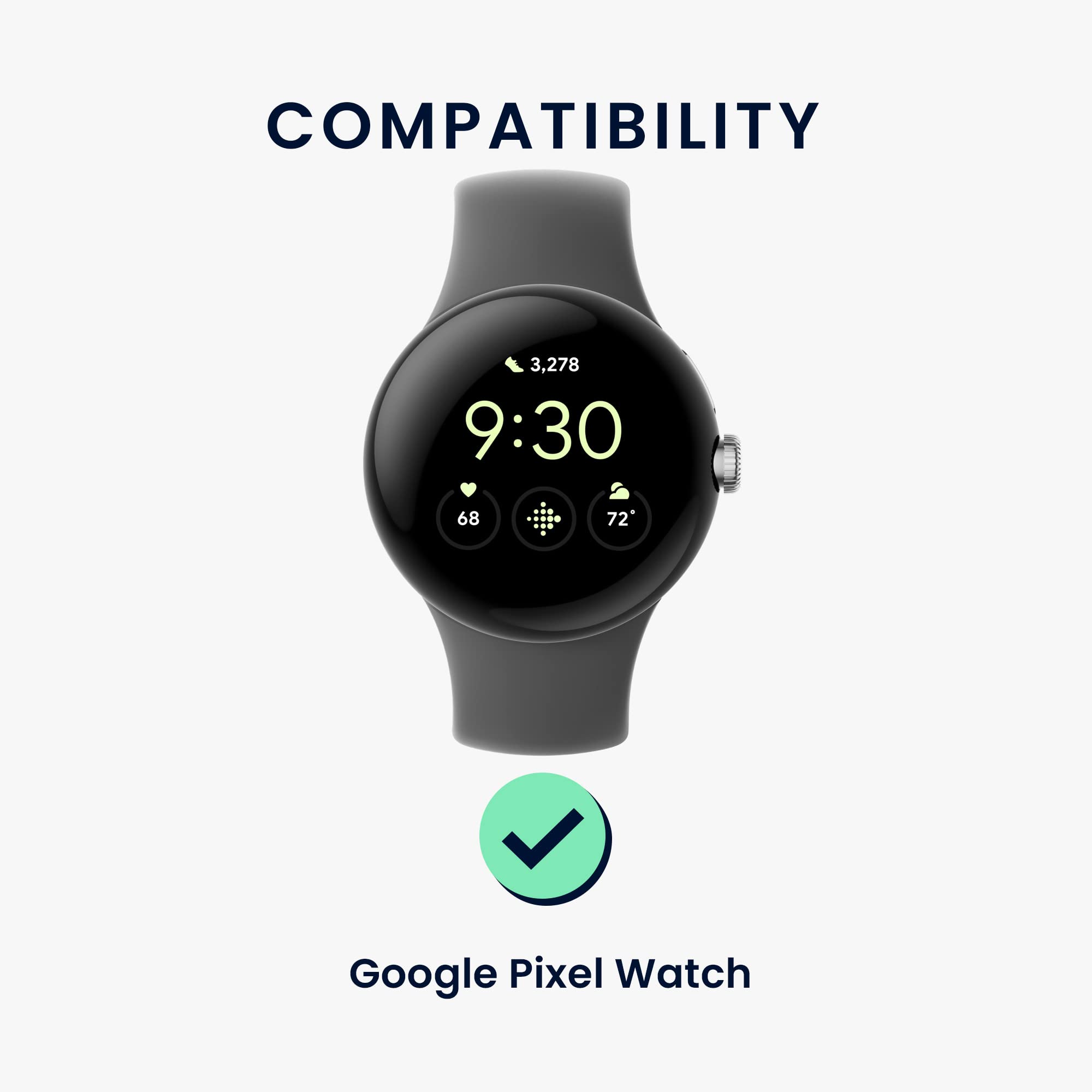 Amazon | kwmobile Google Pixel Watch 3 41mm / Pixel Watch 2 
