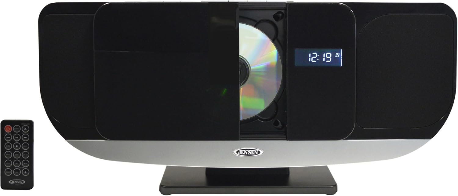 JENSEN JBS-215 CD Player Open with Remote