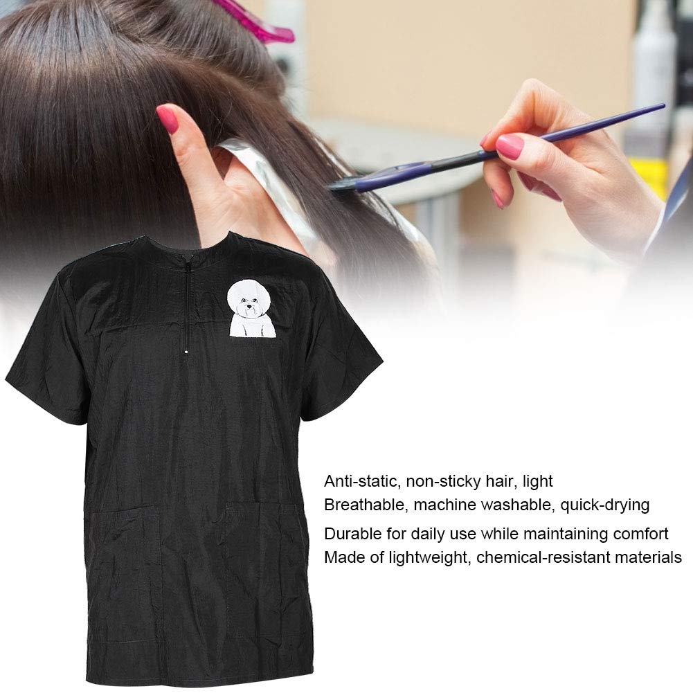 Blouses de Toilettage pour Chiens de Coiffeur pour Femmes et Hommes, Gilet de Barbier Vestes de Barbier pour Hommes Blouse de Barbier avec Poches pour Salons de Coiffure et
