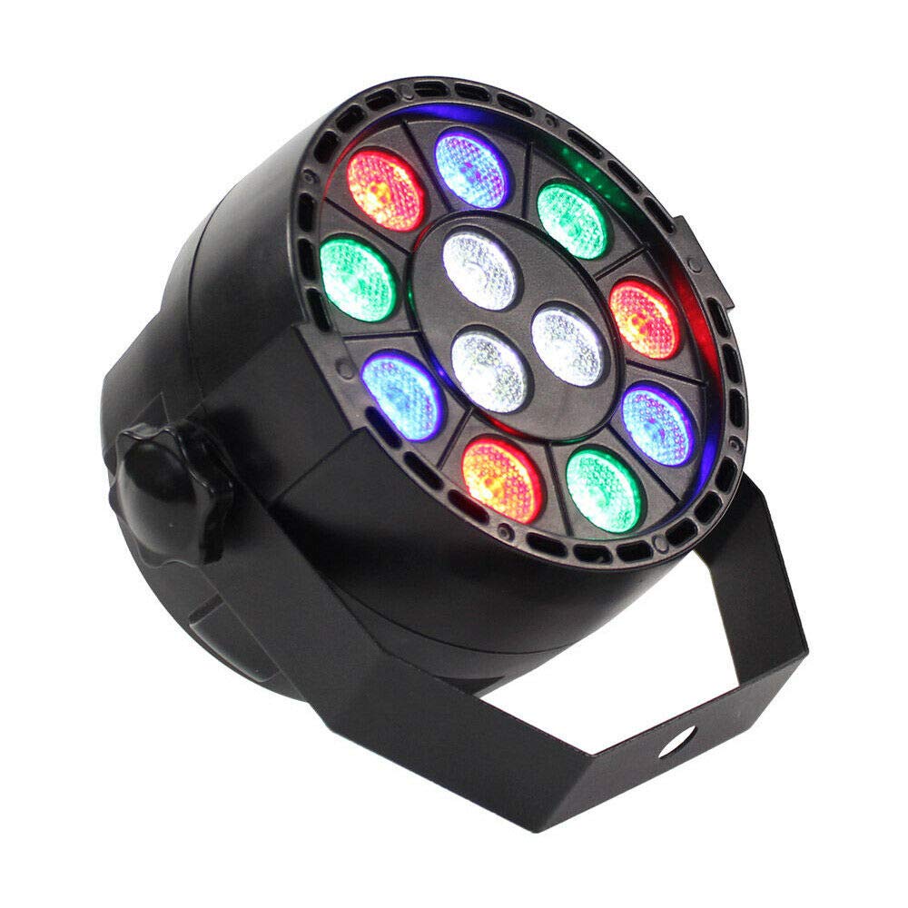 Jeu De Lumiere 4x15w LumièRe De DiscothèQue Rgbw Led Par Stroboscope Disco Avec Musique ContrôLéE Projecteur Laser Exterieur Jeu De Lumiere Soiree Dj Lunette LuminothéRapie