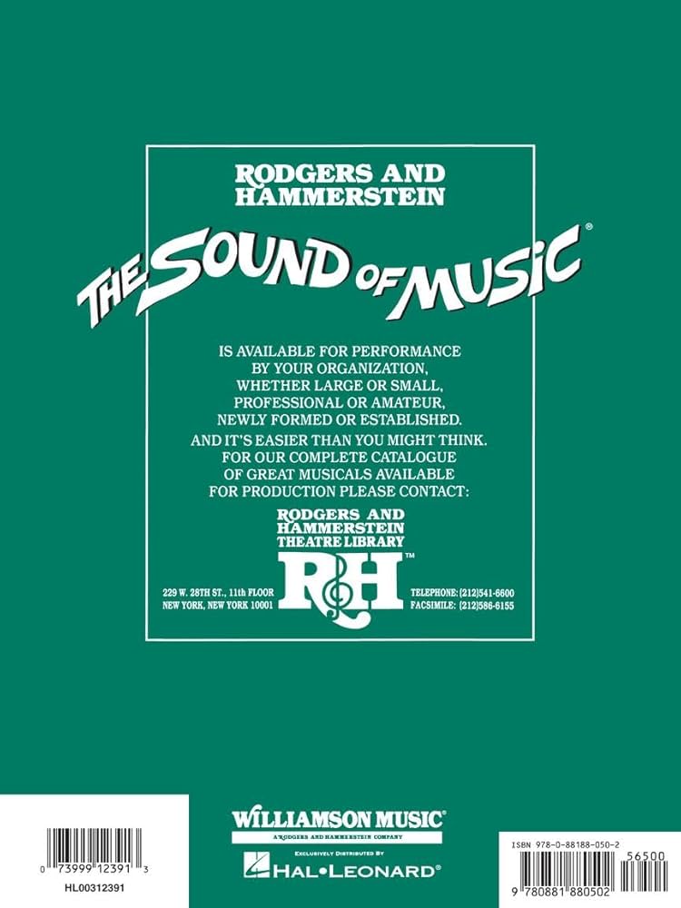 the sound of their music 　洋書 The Sound Of Music (Original Soundtrack Recording / 2023 Mix