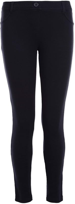 Nautica Jegging elástico entrelazado de uniforme escolar para niña