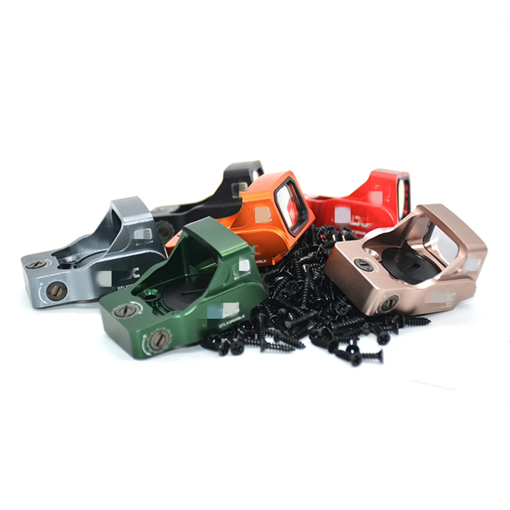 Mini Reflex Tattica Leggera Red DOT, mirino olografico da Caccia Pistola Softair con Attacco G Universale