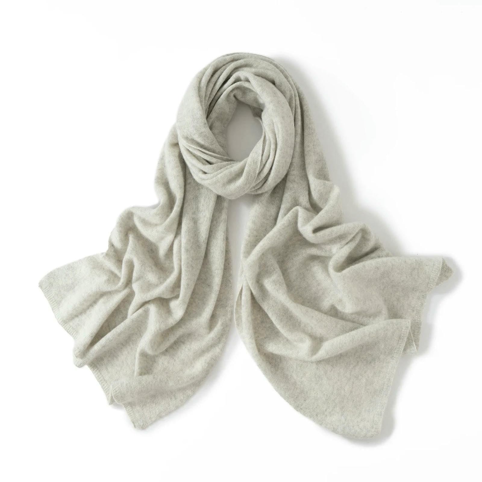 Schal Schicke Strickschals Herbst Winter Einfacher Stil Damenschal Grace Fashion Soft-dunkelgrau-einheitsgröße->8j