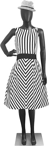 Maniquí femenino de cuerpo completo Forma de maniquí Cuerpo de maniquí 70 pulgadas Maniquíes ajustables Modelo de vestido de plástico desmontable