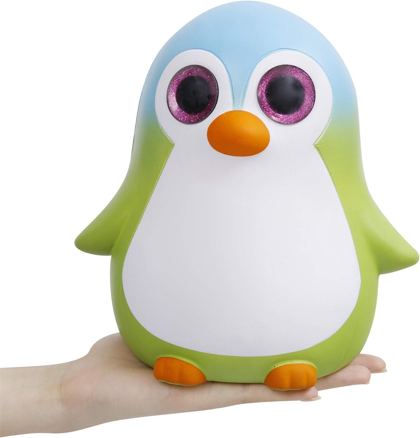 Buy Anboor Big Eyes Penguin Squishies Galaxy Giant Animal Kawaii Slow Rising Scented Jumbo Squishys Kids Toys Gifts Online In Turkey B08m9p86l5