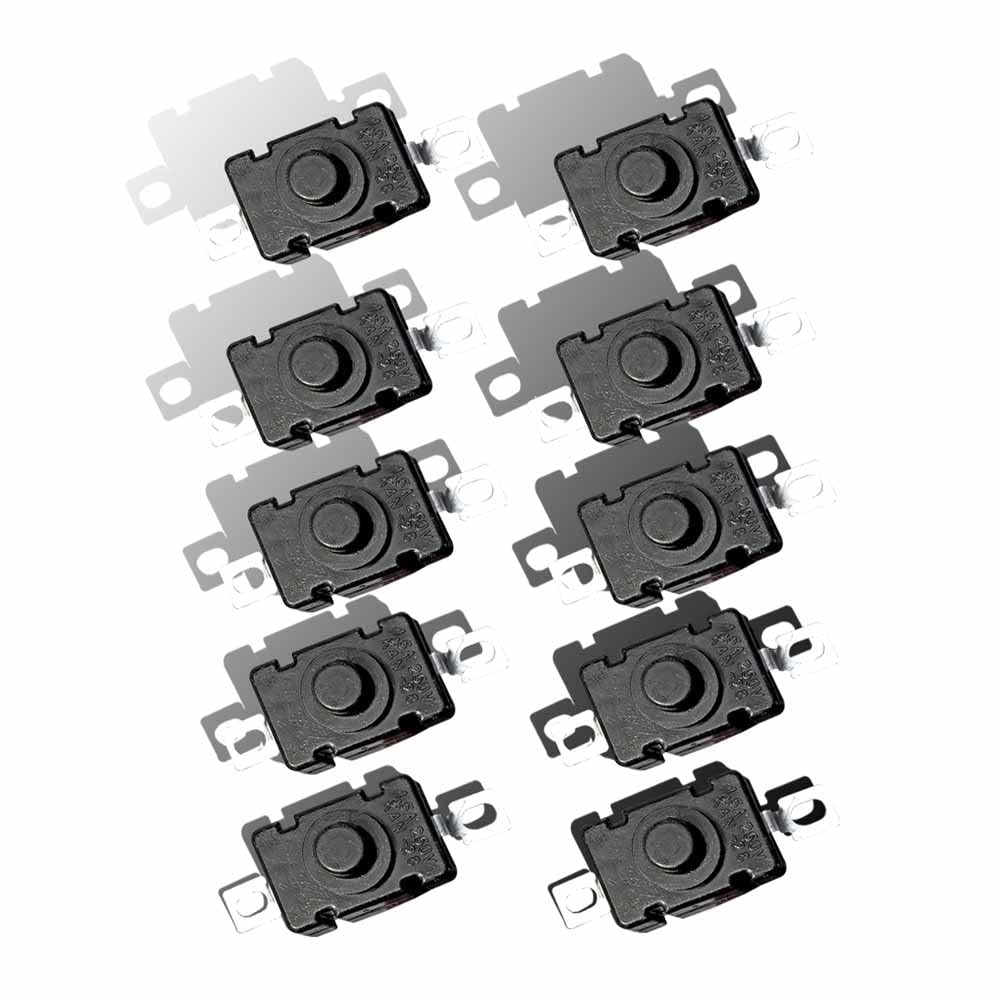 IEI (25 Piece) 1.5A 250V KAN-28 On Off DC Switch Self Locking Tactile Tact Black Color 18mm*12mm Micro Momentary Push Button (B0BSFPJWYX) Amazon Price History, Amazon Price Tracker