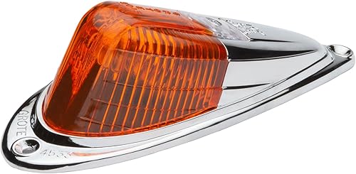 Grote 45333 Deluxe Die Cast Cab Marcador Luz, Ámbar