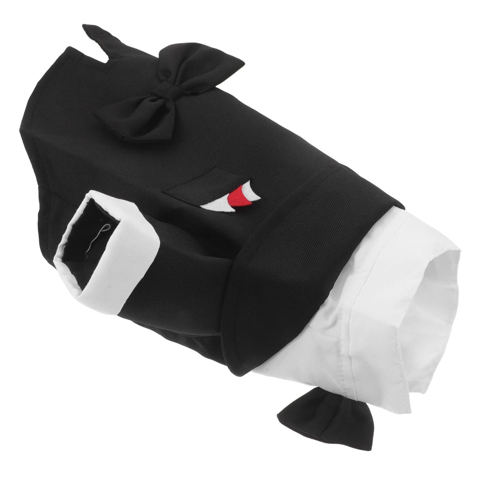 Smoking pour chien tuxedo noir pour ceremonie de mariage et anniversaire