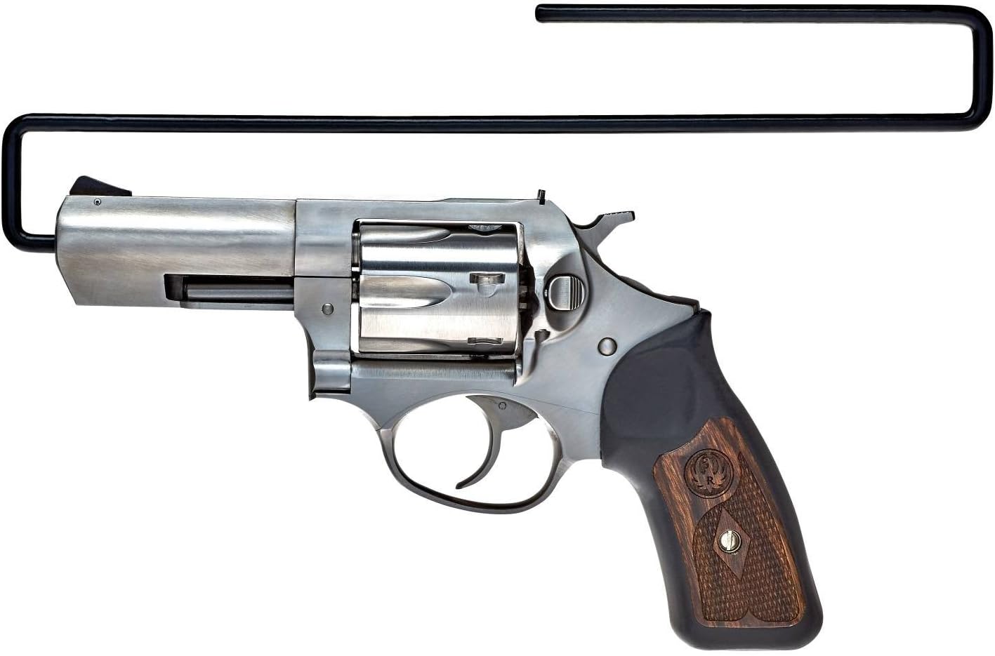 SnapSafe PVC Coated Handgun Hangers for Shelf