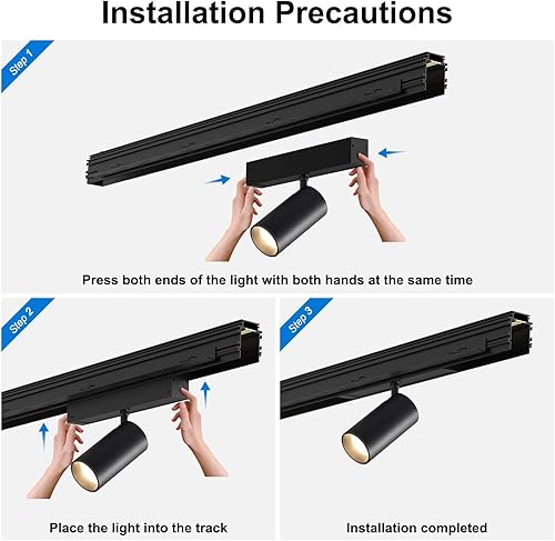 Miniatura 32 de SCON Cabezal de lámpara de inundación LED lineal CCT ajustable de 15 W, paquete de 2 unidades, cabezal magnético de 24 V, 3000 K-5000 K para 3000K