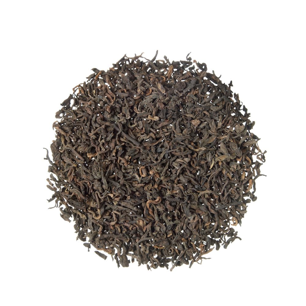 TEA SHOP - Té Rojo (Pu Erh) Original 100g - 50 Tazas - Formato a Granel - En Hojas - Detox