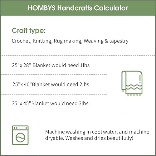 Vista 41 de HOMBYS Paquete de 8 hilos gruesos surtidos para tejer a ganchillo, hilo súper voluminoso, grande, suave y esponjoso, hilo de felpilla grueso para 4