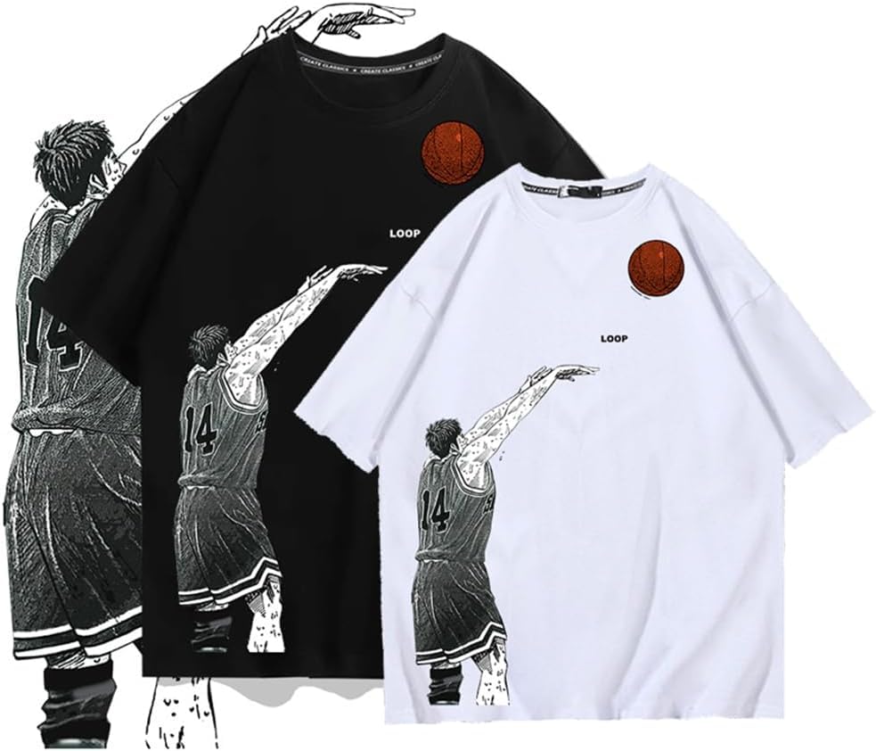 希少☆新品未使用 スラムダンク Ｔシャツ 三井寿 SLAMDUNK 半袖 バスケ Amazon.co.jp: スラムダンク Tシャツ 三井寿 半袖 夏服 丸首
