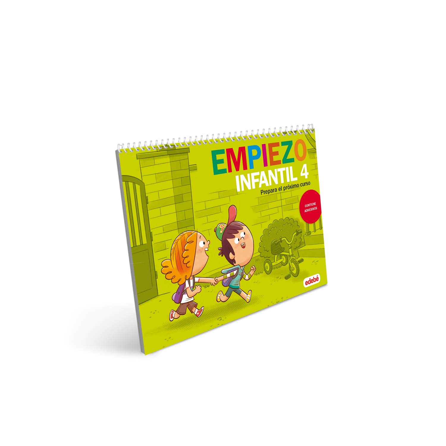 EMPIEZO INFANTIL 4: Prepara el próximo curso (contiene adhesivos) - 9788468341262 (CUADERNOS DE VACACIONES)