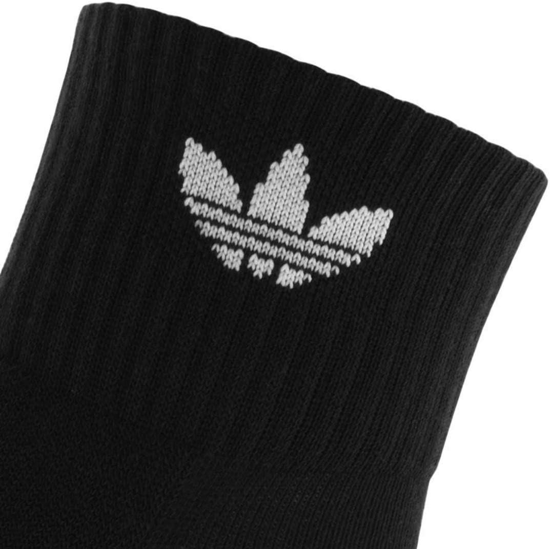 Adidas Originals Men's Socks 6 Pair Quarter Crew Socks, No Color, Size No Size - Image 4