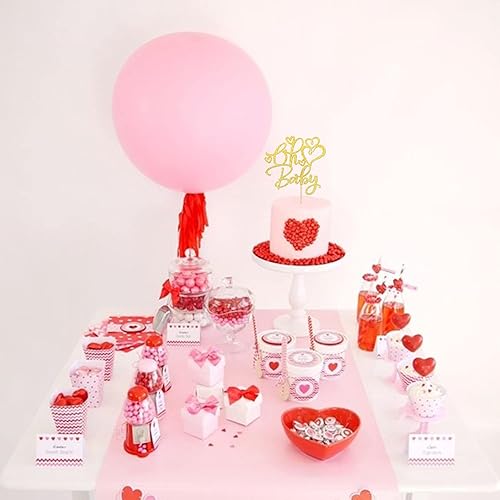 Miniatura 270 de Rsstarxi 36 Pack Happy Valentine's Day Cupcake Toppers Glitter Cupid Love Heart Lip Kiss Me Be Mine Cupcake Picks for Valentine's Day Theme Wedding