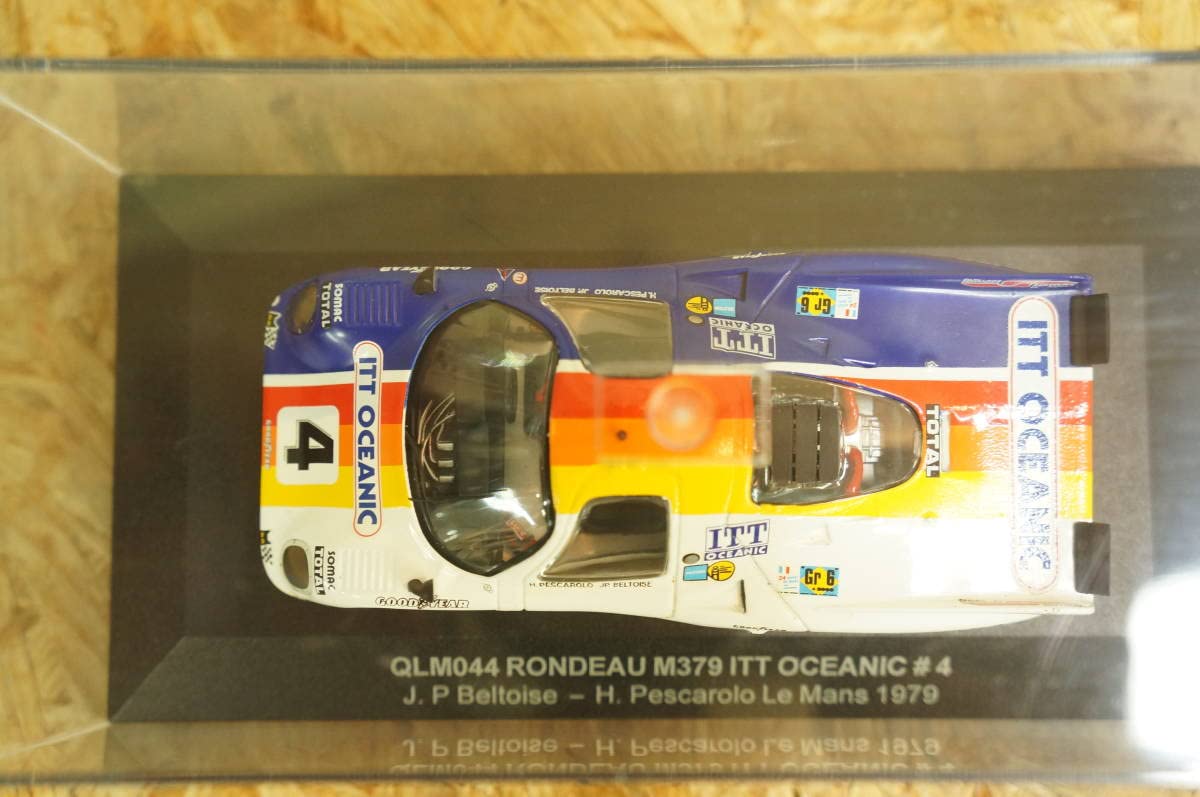 Amazon.co.jp: Quartzo 1/43 QLM044 RONDEAU M379 ITT OCEANIC #4