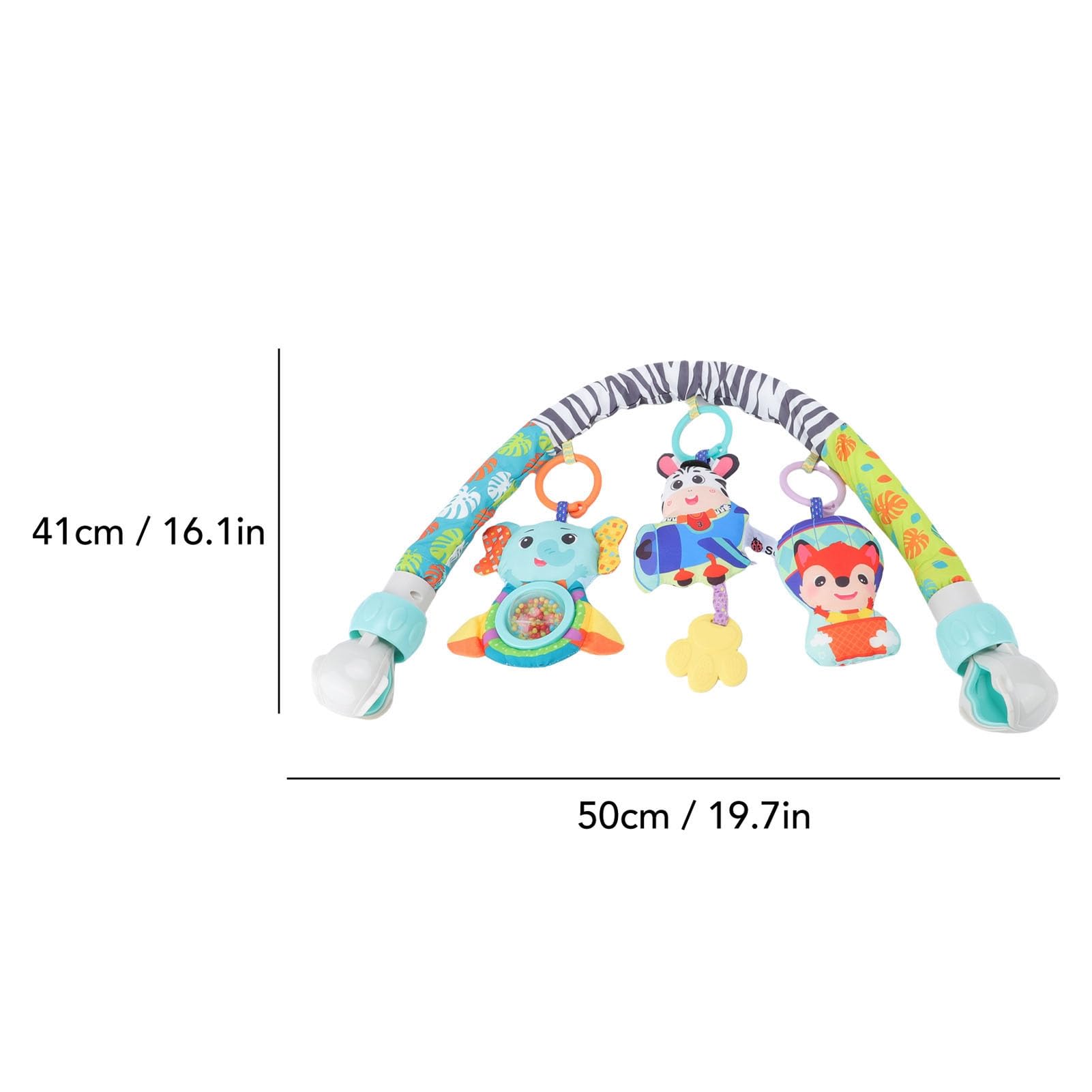 mingzhe Stroller Clamp Arch Toy Versatile And Safe for Infants 0-1 Years
