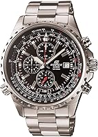 Vista 1 de Casio Reloj multifunción EF527D-1AV "Edifice" de acero inoxidable para hombre