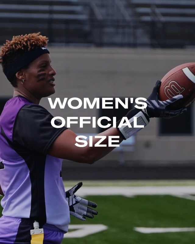Amazon.com : WILSON GST SpeedSkin Heir Football - Brown, Women's