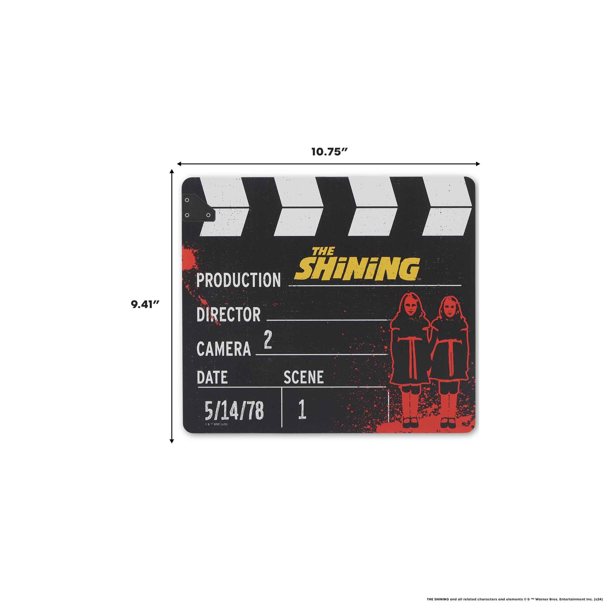 Amazon.com: Open Road Brands The Shining Movie Clapboard Metal