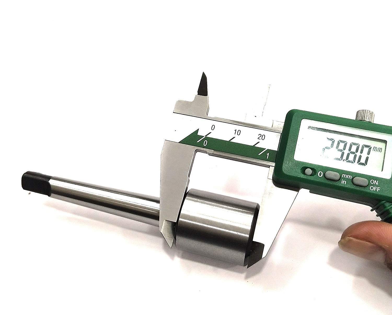 Buyohlic Soft Machinable Blank End Arbor Drawbar-Mill, Lathe, Drill (R8 Shank (7/16 UNF Drawbar) 28 x 30 mm)