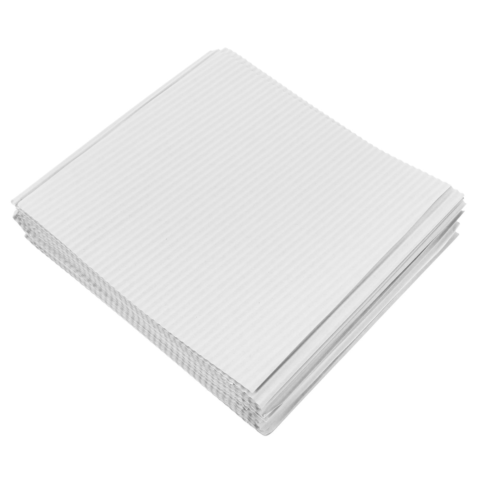 Almohadillas de papel corrugado POPETPOP para hornear y proteger cajas de pizza, 100 unidades