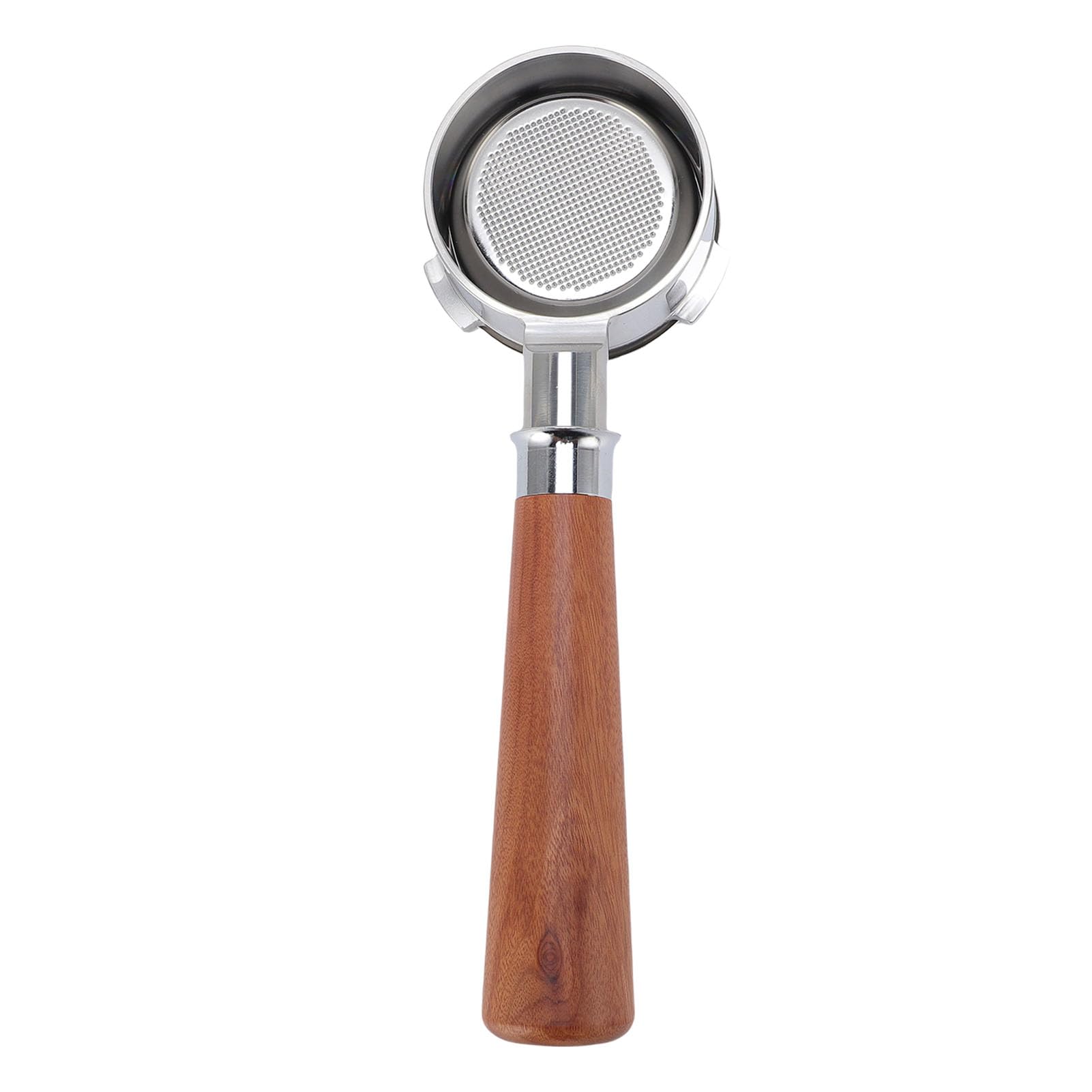 Mingzhe 58mm Kaffeesiebträger, Ergonomischer Holzgriff-Design