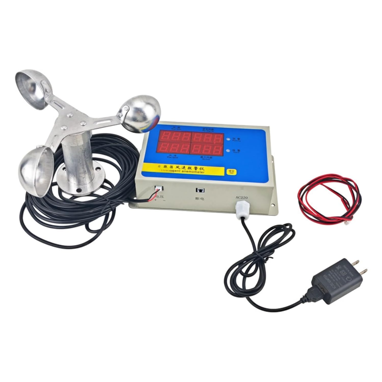 Wind Speed Alarm Three Cup Type