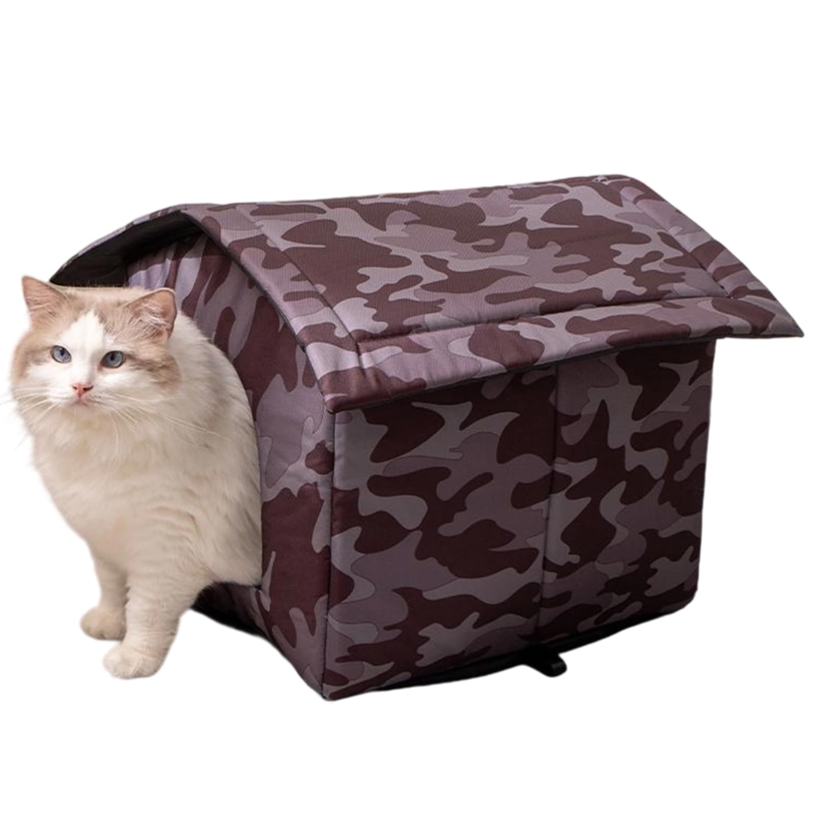 Niche d'extérieur pour chat idéale pour le camping et la terrasse