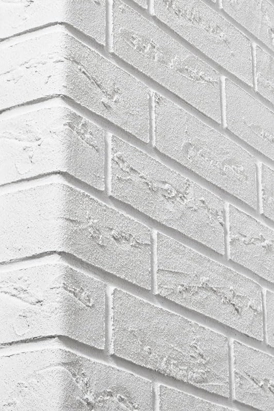 Revestimiento de pared Elabrick REYKJAVIK, ladrillo flexible, revestimiento de pared interior, ladrillos, blanco, 50 x 210 mm, revestimiento de fachada interior/revestimiento de pared interior.