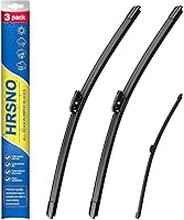 Vista 26 de Limpiaparabrisas de 24" + 19" con juegos de escobillas limpiaparabrisas traseras de 15", repuesto automotriz para Chevrolet Equinox 2005-2009, fácil