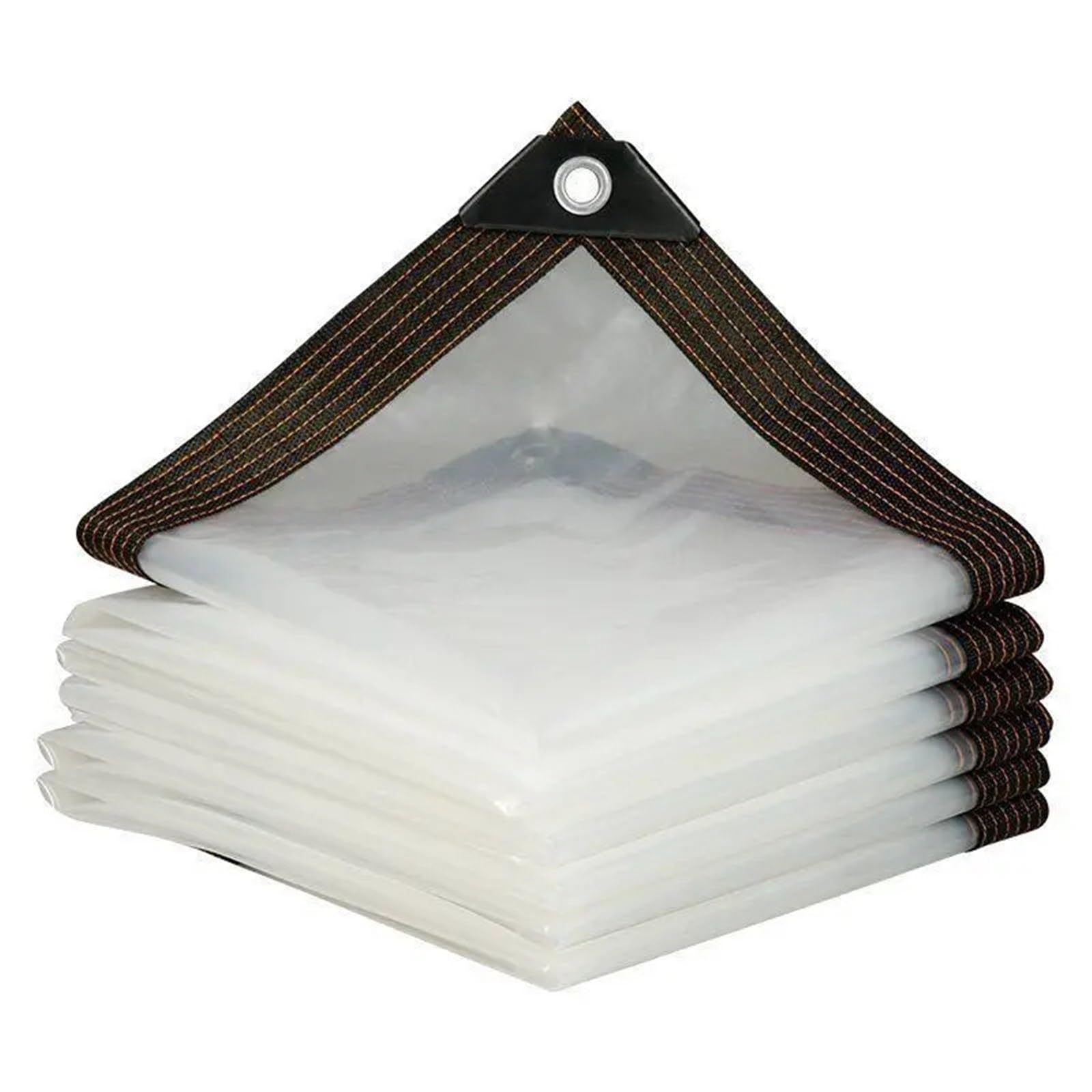 Clear Tarp Transparent Tarp Waterproof Garden Clear Pe Tarpaulin Rainproof Cover For Plants Patio(2x3.0m)