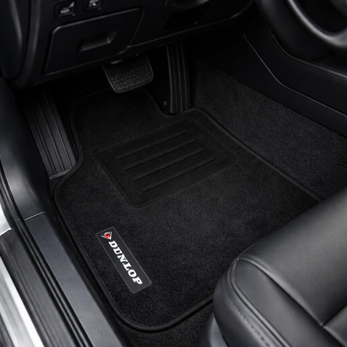 Dunlop Vehicle 871125241764 Universales Juego de Alfombrillas de Coche para Alfombras